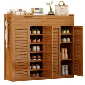 攸形八层带抽鞋柜1180*320*1120mm个