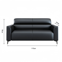 悦兴诚办公沙发115*70*78cm双人位张