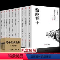 [全10册]老舍经典作品集(盒装) [正版]全套10册 骆驼祥子原著老舍经典作品全集 四世同堂书茶馆济南的冬天四五六七年