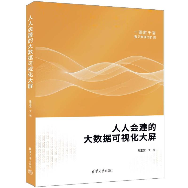 正版新书]人人会建的大数据可视化大屏主编:雷玉堂 副主编:邓
