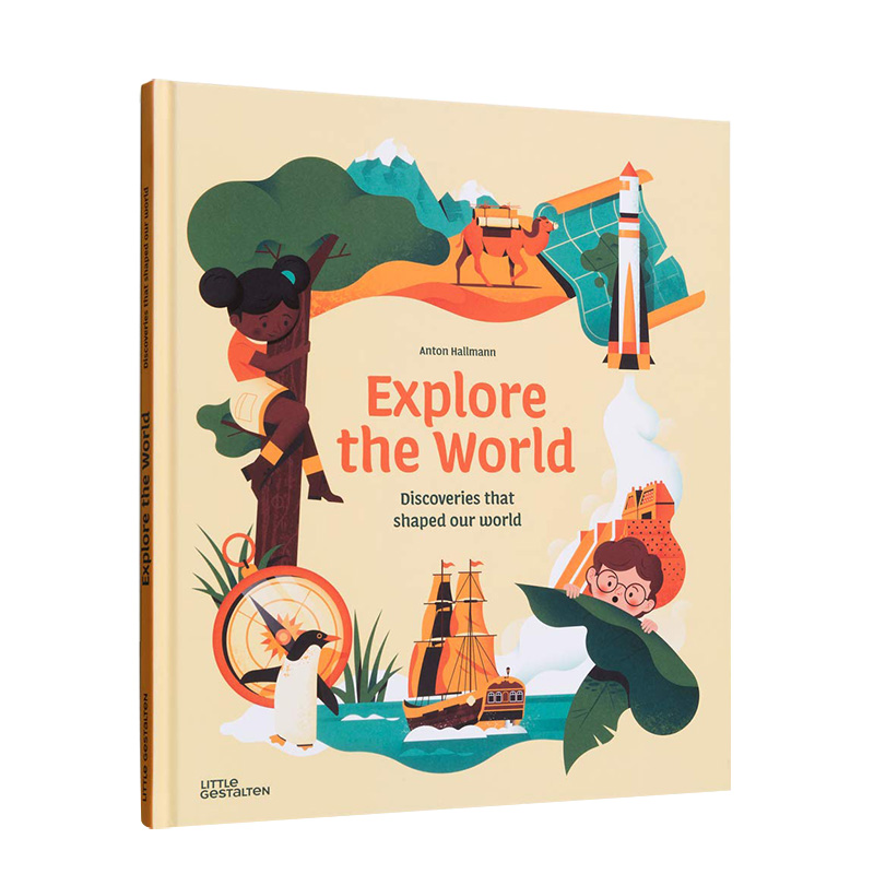 [正版图书]探索世界 explore the world 英文科学类儿童绘本 启蒙早教