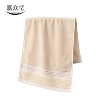 嘉众忆 毛巾 金丝米黄色 34*74cm JZY-44 条