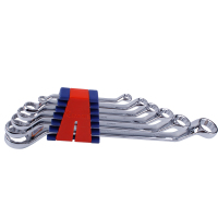 埃米顿 6件精抛平面双头梅花扳手组套(塑夹装)