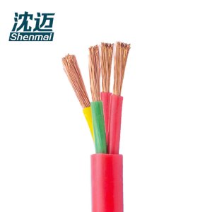 沈迈 铜芯硅橡胶耐高温电缆 YGCR-4*1.0平方 1米