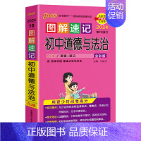 道德与法治 初中通用 [正版]2024新图解速记初中地理知识点汇总速查速记背记手册基础知识大全七八年级初一二中考会考备考