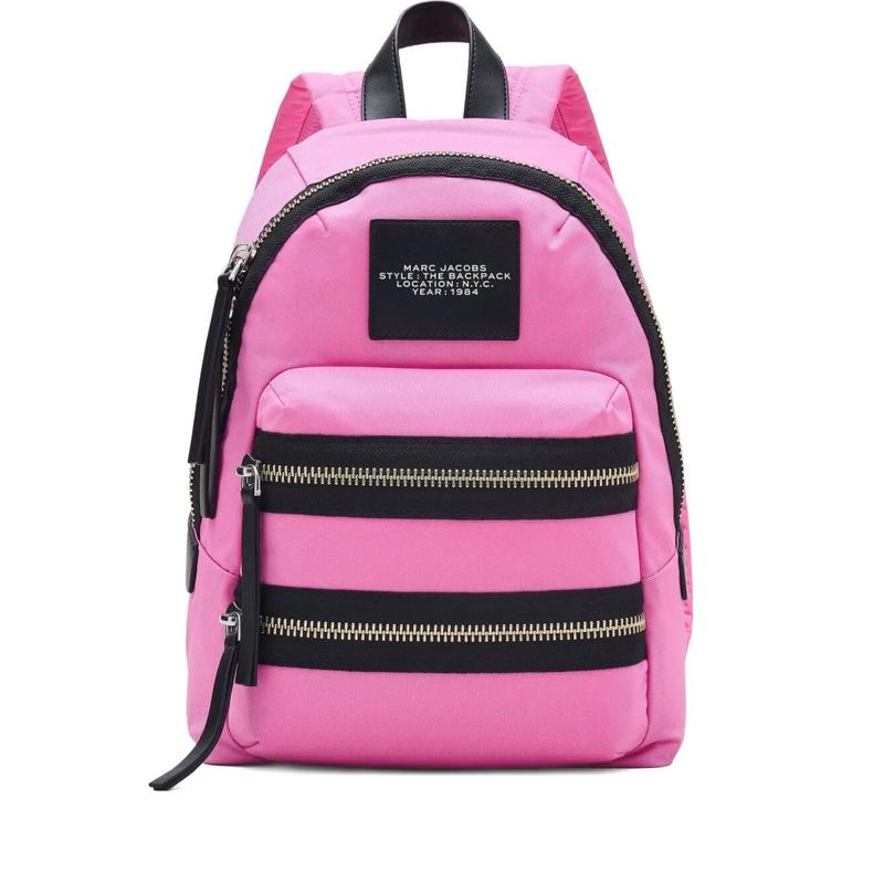 MARC JACOBS/莫杰轻便尼龙女士中号背包收纳通勤时尚休闲双肩包