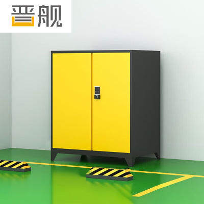 晋舰车库收纳柜密码防盗铁皮柜车位杂物储物柜大空间防潮柜 矮柜A1款