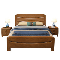 鑫环境 办公家用1米单人实木床宿舍员工单人床出租房实木床公寓床