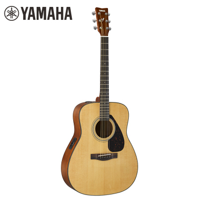 雅马哈（YAMAHA）FX600II电箱吉他雅马哈吉他初学入门吉他男女木吉它jita乐器木吉他圆角41英寸原木色