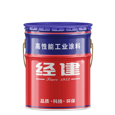 经建 油漆醇酸磁漆 孔雀蓝17kg 桶