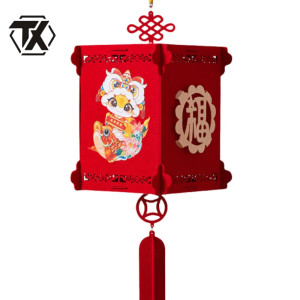 铁迅新年灯笼挂件G32 个