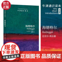 牛津通识读本 海德格尔 牛津通识读本 对海德格尔的思想进行可信明晰的阐释 著名哲学学者陈嘉映作序 外国哲学书籍
