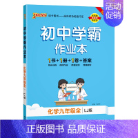 [同步练习]化学 九年级 [正版]五四制鲁教版2024秋初中学霸作业本化学九年级上册下册全套同步练习册pass绿卡图书初