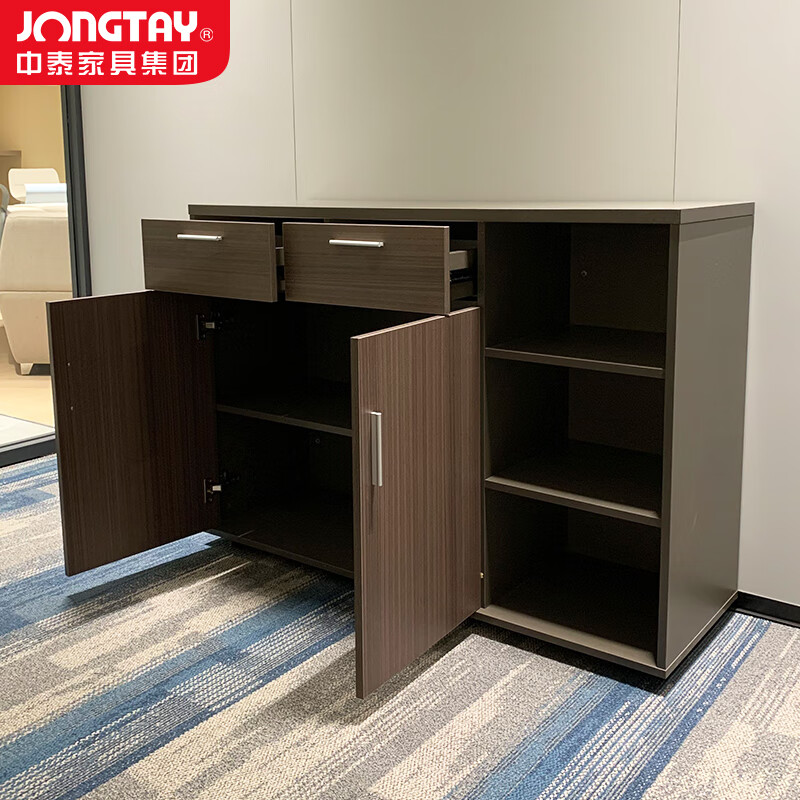 中泰(jongtay)文件柜木质柜子小矮柜档案柜财务凭证柜储物柜资料柜办公柜子 J-FBZX081