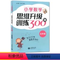 小学数学思维升级训练300题 小学五年级 [正版]小学数学思维升级训练300题五年级5年级小学五年级数学思维拓展训练教程