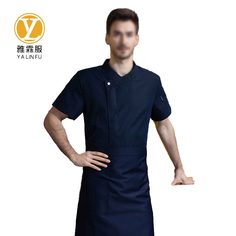 雅霖服 大偏襟厨师服25SC6YSYP002 件