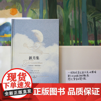 新月集精装 英汉双语 彩绘珍赏版 泰戈尔著 郑振铎译 杜文涓配图