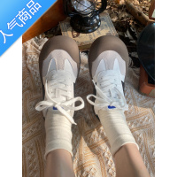 SUNTEK 日系厚底丑萌大头鞋女2023夏新款透气百搭帆布学生小白鞋