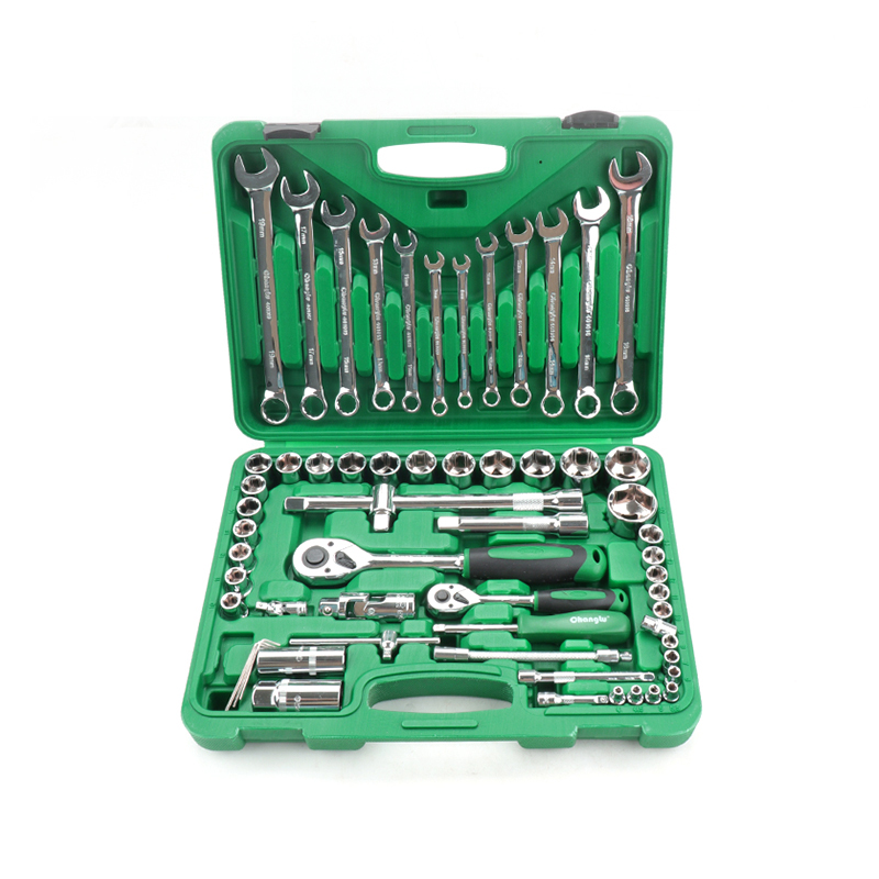 长鹿工具 61件6.3mm,12.5mm系列汽修工具组套 1套