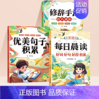 [全3册]好词好句好段+优美句子+修辞手法 小学通用 [正版]小学语文优美句子积累大全好词好句好段作文素材小学生每日晨读