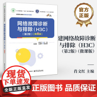 店 网络故障诊断与排除 H3C 第2版 第二版 微课版 肖文红 高等职业教育计算机系列教材书 电子工业出版社