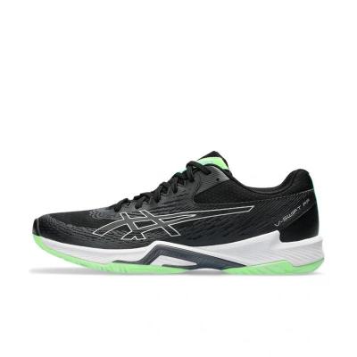 亚瑟士(ASICS)专业排球鞋男款快速移动缓震低帮运动鞋黑灰拼接合