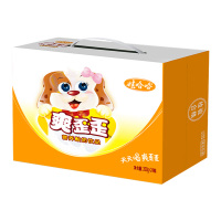 娃哈哈爽歪歪0添加蔗糖AD奶饮品整箱装原味200ml*24瓶