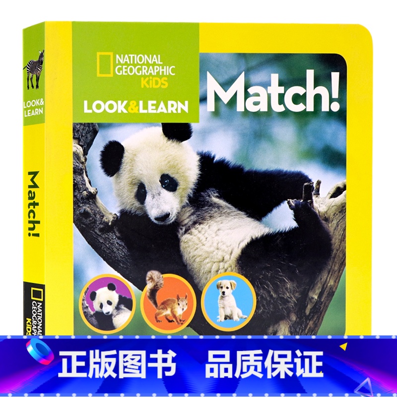 [正版]国家地理看与学系列 配对 英文原版绘本 National Geographic Kids Look and L
