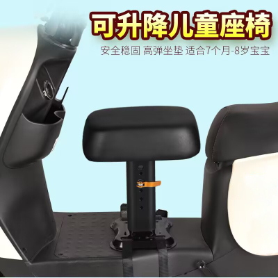 [补贴10%]电动车儿童座椅前置通用小型电瓶台铃爱玛踏板安全简易坐椅可升降