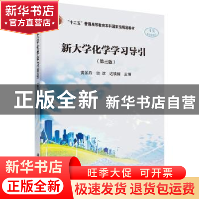 正版 新大学化学学习导引 黄如丹,贺欢,迟瑛楠 科学出版社 9787