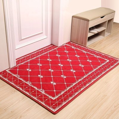 美帮汇地垫进防滑家用入户垫子简约客厅卧室加厚定制脚垫口地毯垫