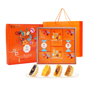 鲜品屋-645g鲜品果香月饼礼盒中秋礼盒