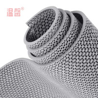 温馨 镂空地垫 灰色5mm*0.9m宽 米