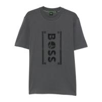 Hugo Boss2025夏季男士短袖时尚百搭柔软亲肤T恤透气吸汗舒适休闲日常穿搭