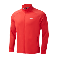 特步针织外套978329068008(魔力红)