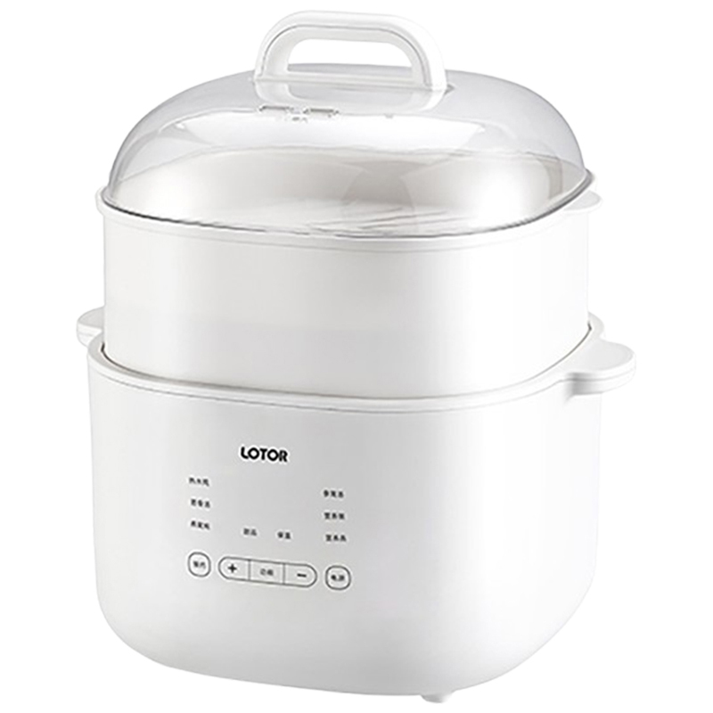 LOTOR电炖锅6L五胆蒸笼款隔水炖锅LD-DDZ40-MB-WDZLK