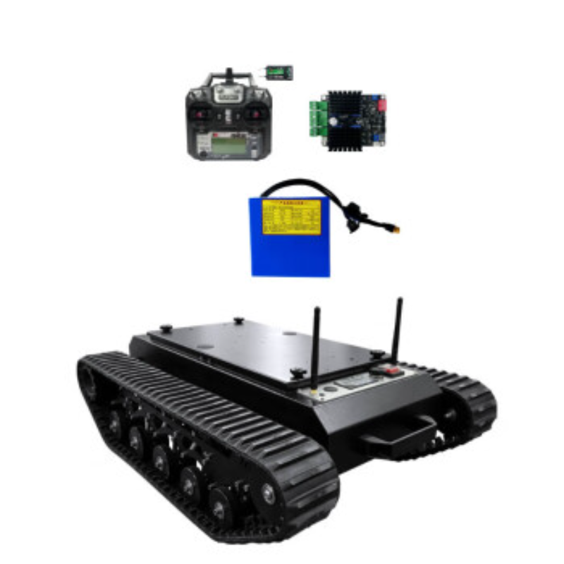 优合创佳橡胶履带全地形开源平台越野履带车ROS机器人底盘