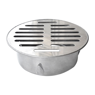 304不锈钢地漏 阳台下水道防堵网帽户外排水管 1个