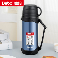 德铂Debo 迈肯兹保温壶2L大容量304不锈钢户外热水瓶暖壶DEP-865