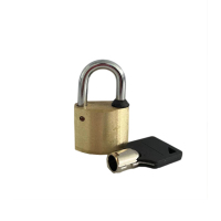 壹通萬鑫 YTS004 锁体宽30mm 锁梁高20mm 梅花合金锁 (计价单位:个) 金色