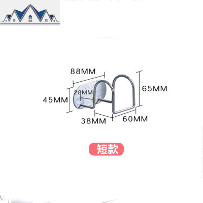 304不锈钢卫生间拖鞋架后鞋托墙壁挂式免钉家用浴室收纳沥水架 三维工匠收纳层架