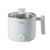 美的电煮锅小型多功能蒸煮一体宿舍泡面学生小电锅迷你火锅煮锅MC-XZE1611