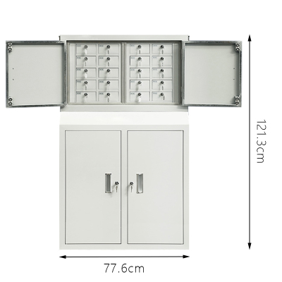 博步禾 手机屏蔽柜 20格高低柜 台