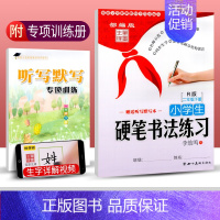 二年级下 [正版]小学生硬笔书法练习写字一二三四五六七八年级上下册李放鸣小学初中生初一二语文同步字帖人教版铅笔钢笔字帖硬