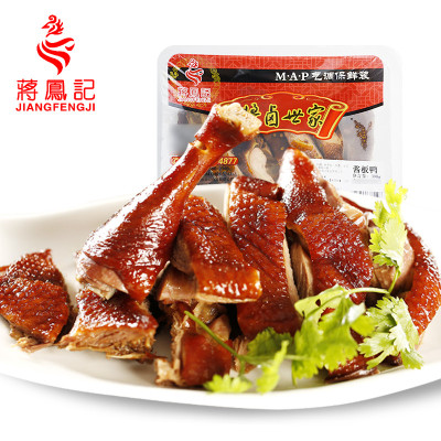 中华特色馆-江苏馆蒋凤记保鲜装-酱板鸭零食鸭肉熟食小吃熟食即食凉菜特产卤味酱香板鸭锁鲜装300g