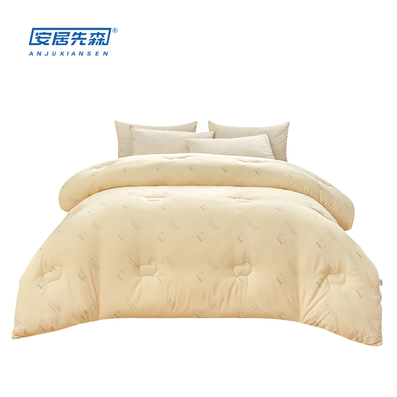安居先森ANJU260203澳洲羊毛被A类 150*200cm 1 件/条(计价单位:条) 米黄色
