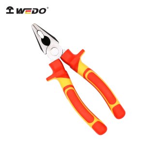 维度(WEDO)IN501-06 绝缘注塑德式克丝钳 6寸(150mm)VDE1000V 绝缘钢丝钳/老虎钳