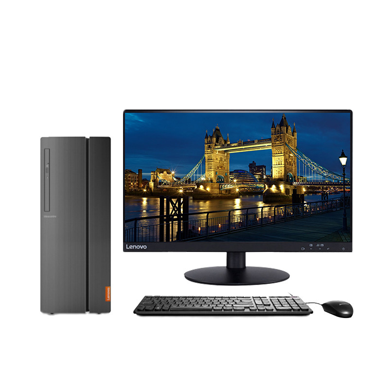 联想(Lenovo)Ideacentre510A-15台式机电脑 21.5英寸双超屏（G3900 4G 1T WIFI）