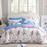 美帮汇家纺全棉全棉磨毛四件套加厚亲肤1.8米双人床上用品
