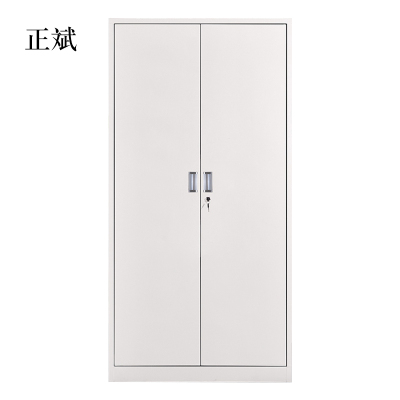 正斌钢制办公文件柜铁皮柜矮柜资料密码带锁凭证档案员工储物更衣柜子凭证柜四层柜